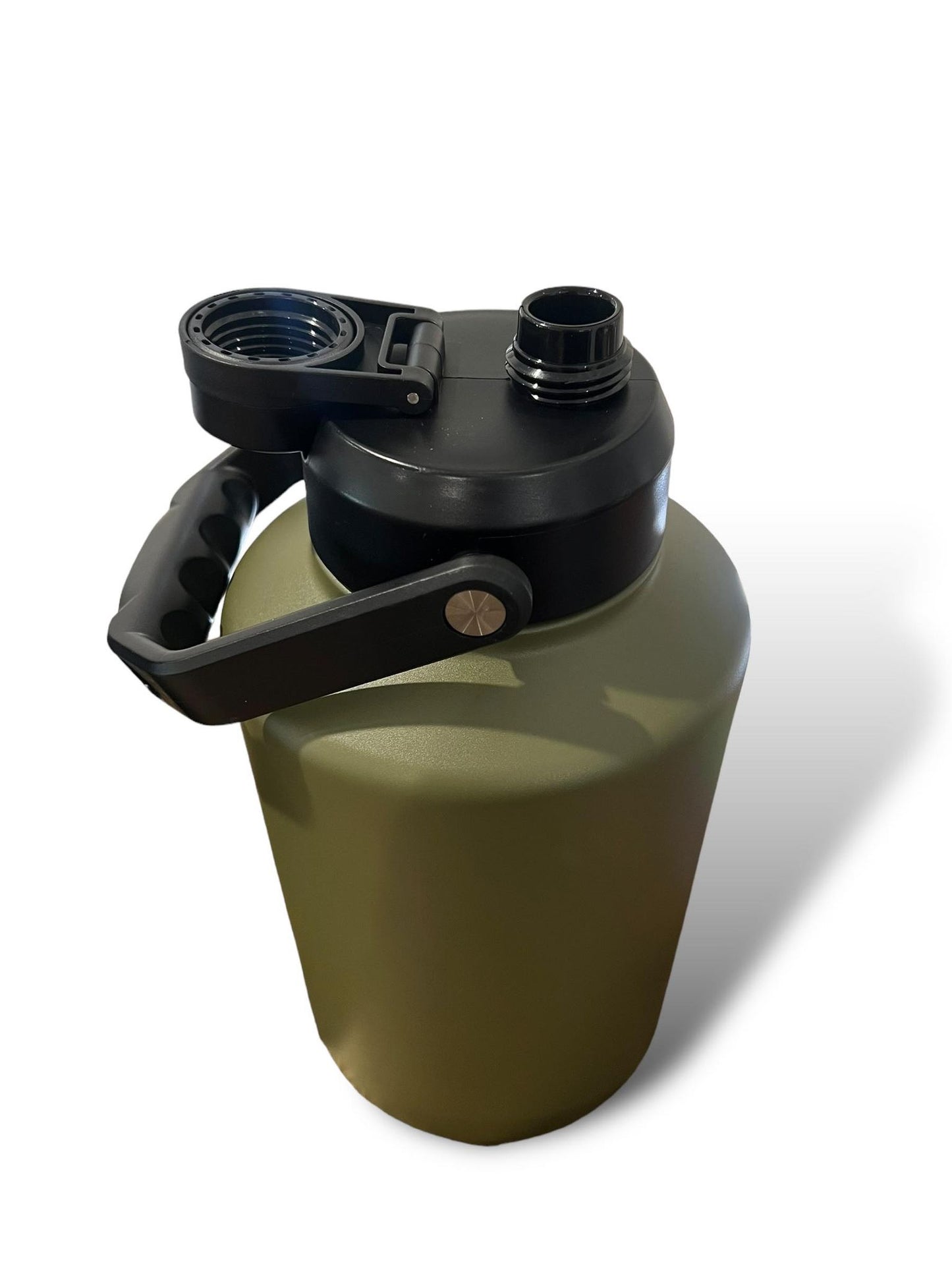 3.7L 1 gallon green bottle stainless steel double wall insulated