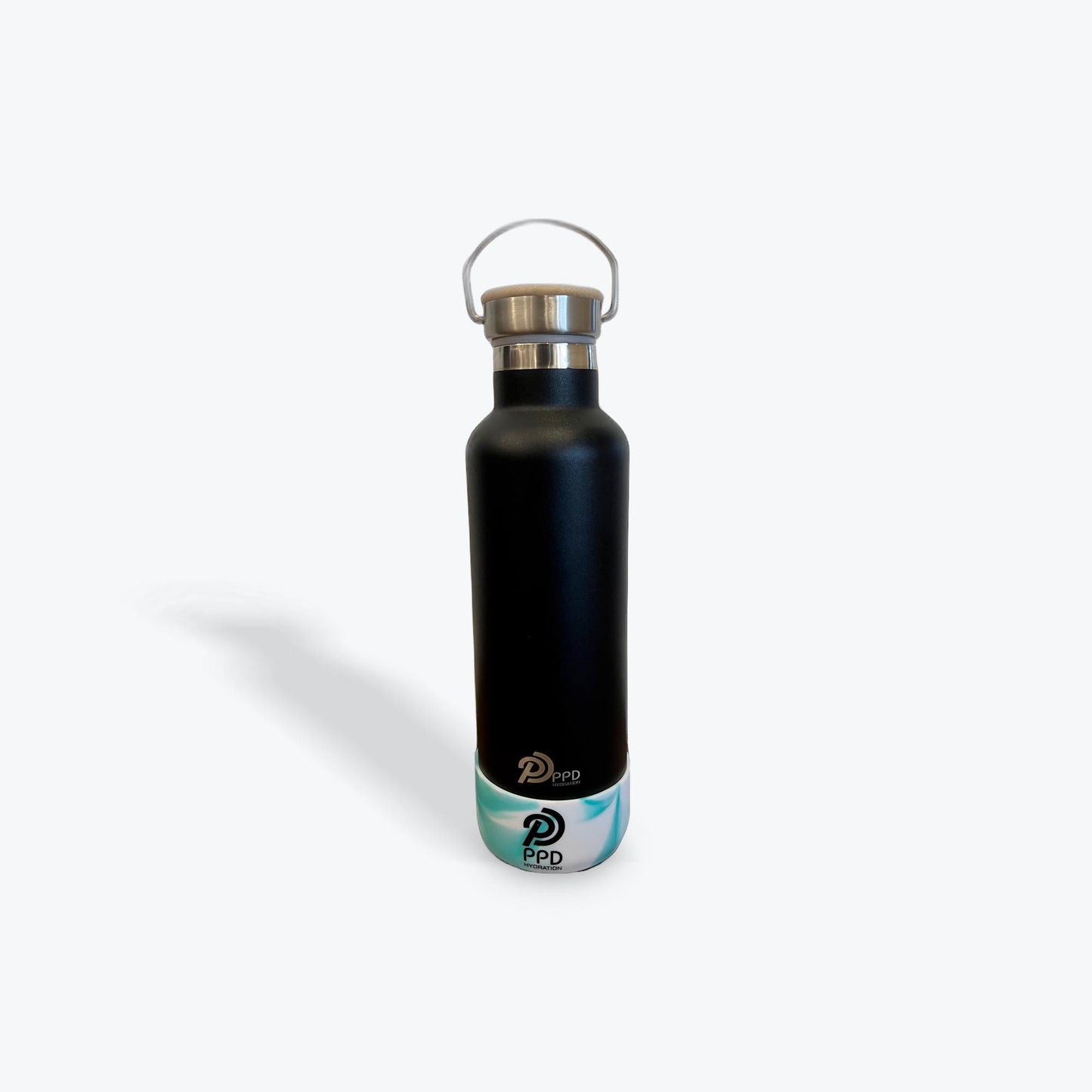 750ml Water Bottle - Black (25oz)