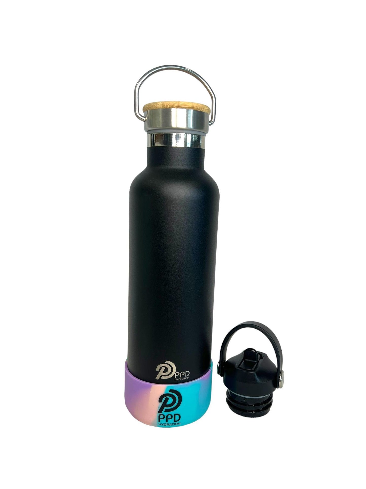 750ml Water Bottle - Black (25oz)