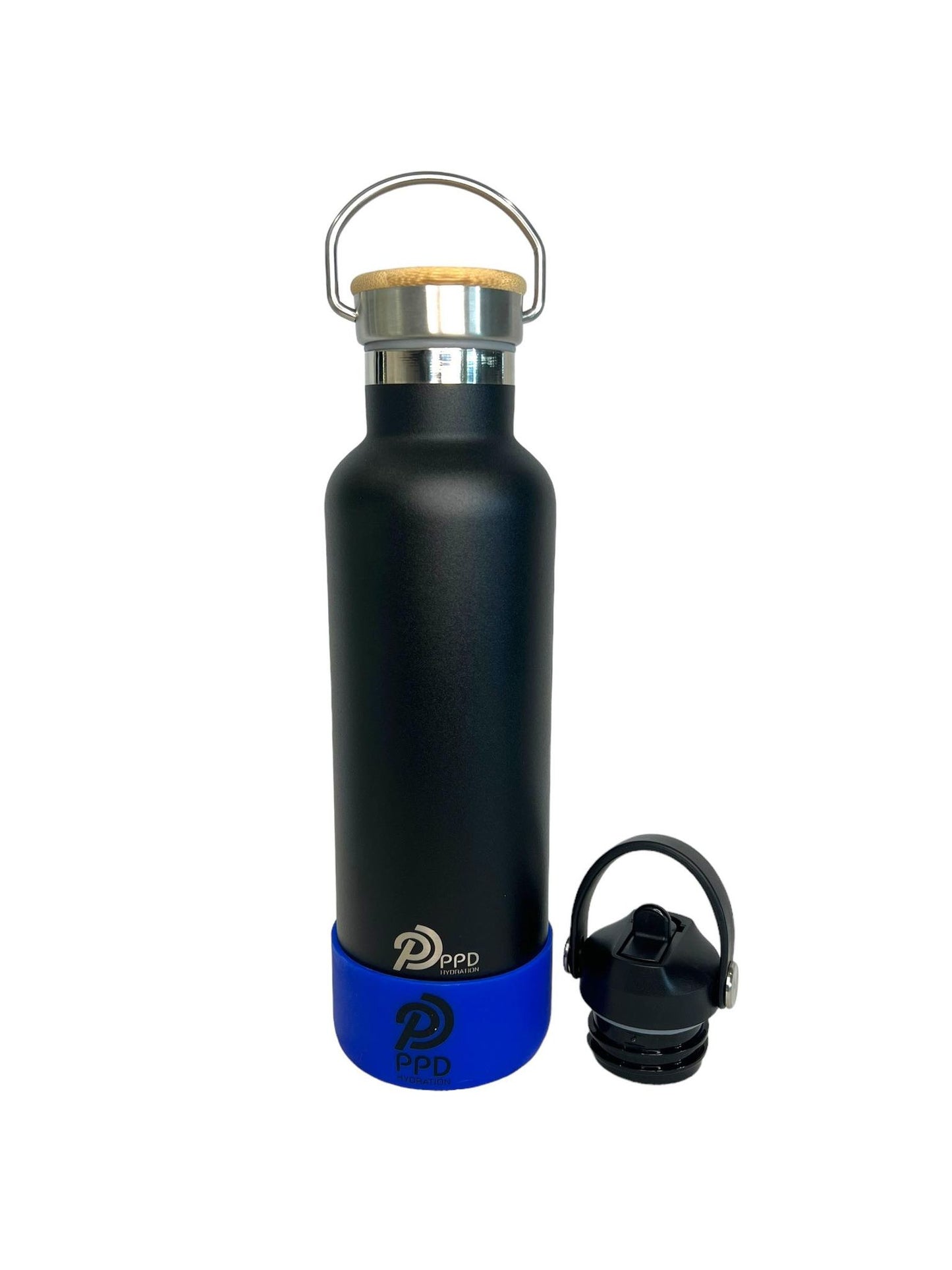 750ml Water Bottle - Black (25oz)