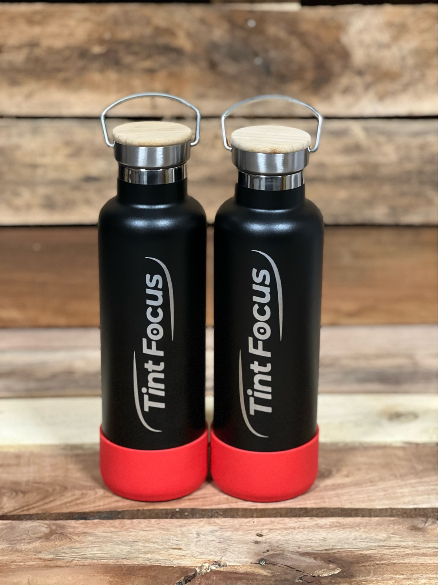 750ml Water Bottle - Black (25oz)