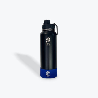 1.2l 40oz black water bottle