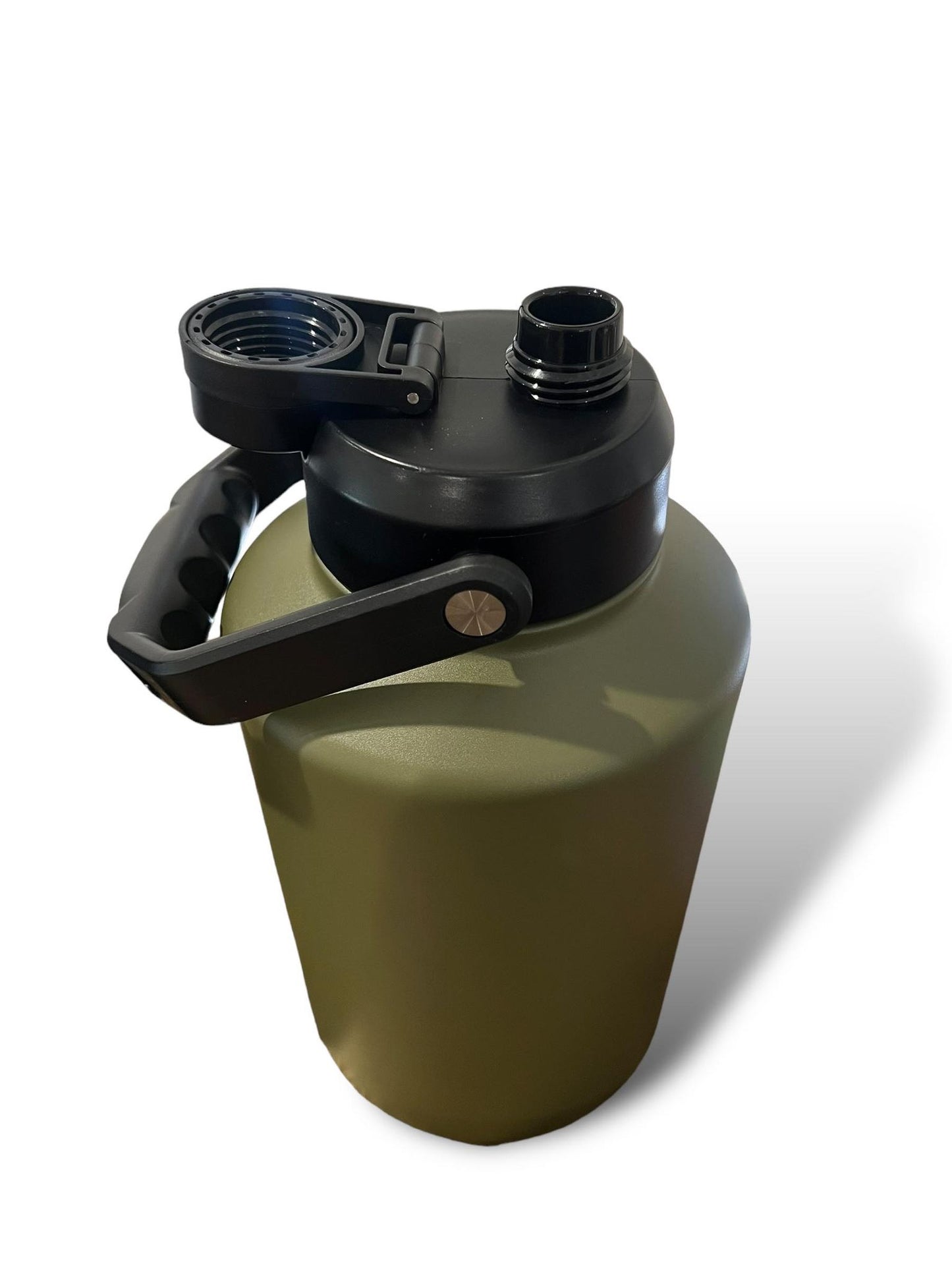 3.7L 1 gallon green bottle stainless steel double wall insulated 