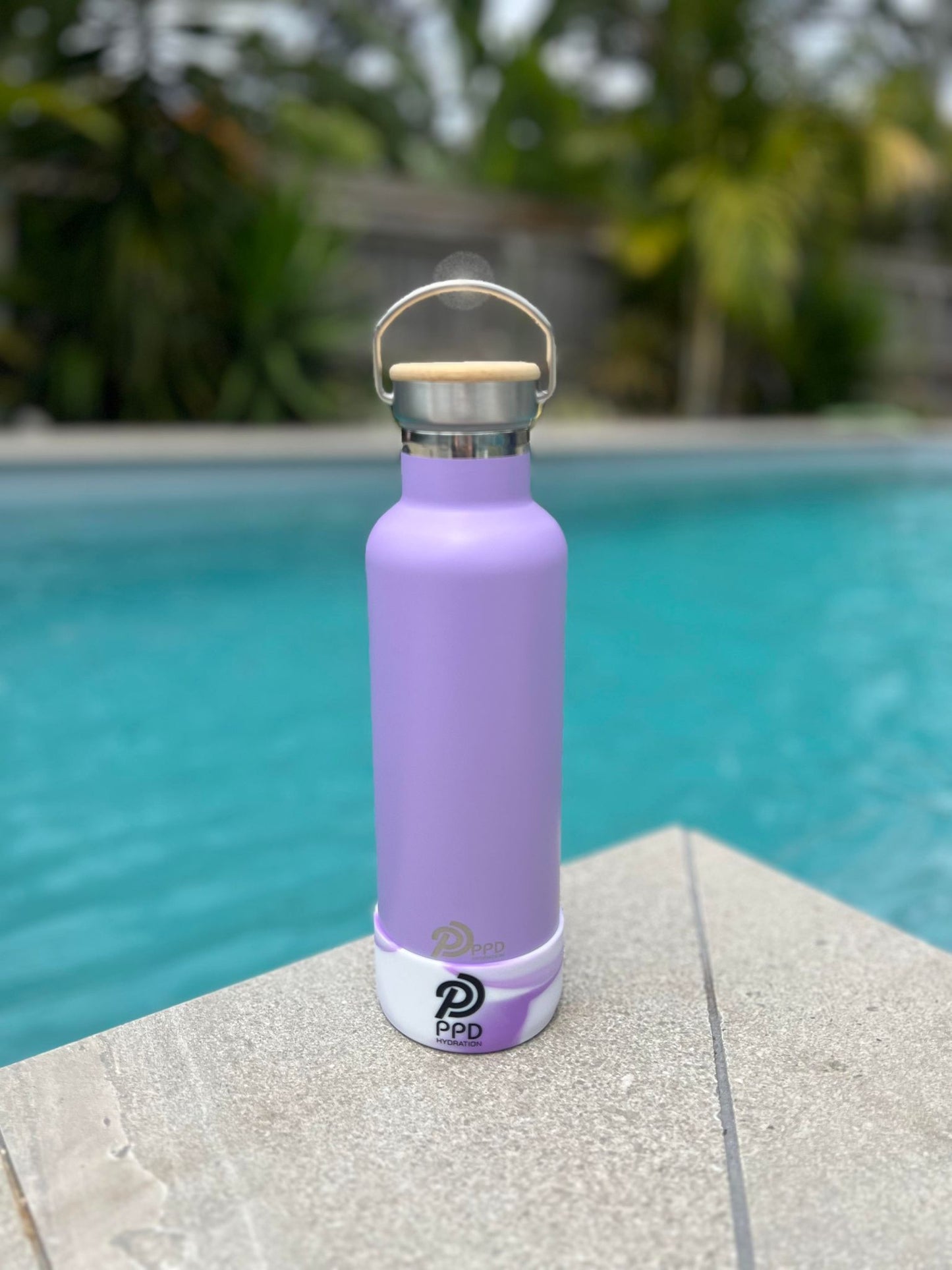 750ml Water Bottle - Lilac (25oz)