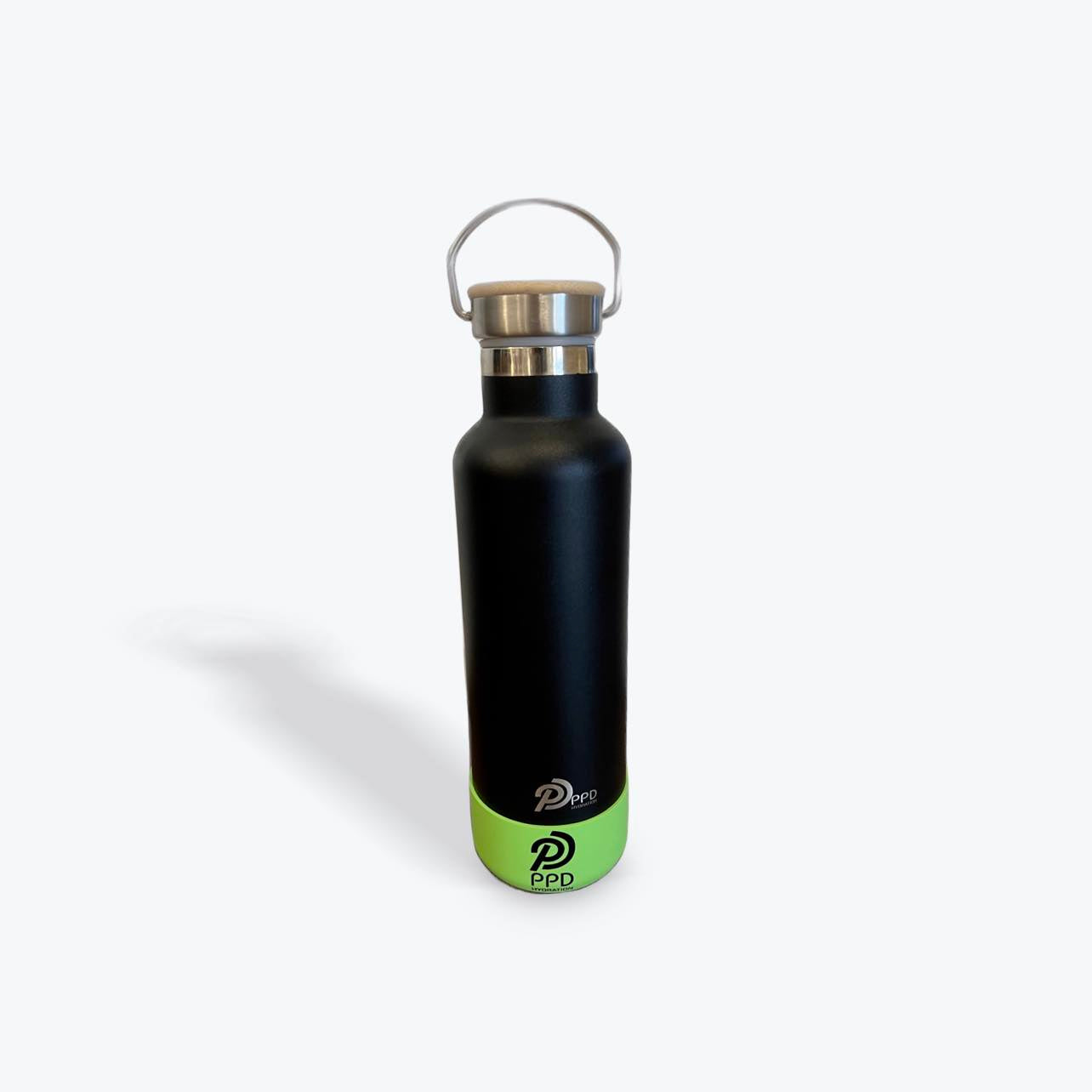 750ml Water Bottle - Black (25oz)