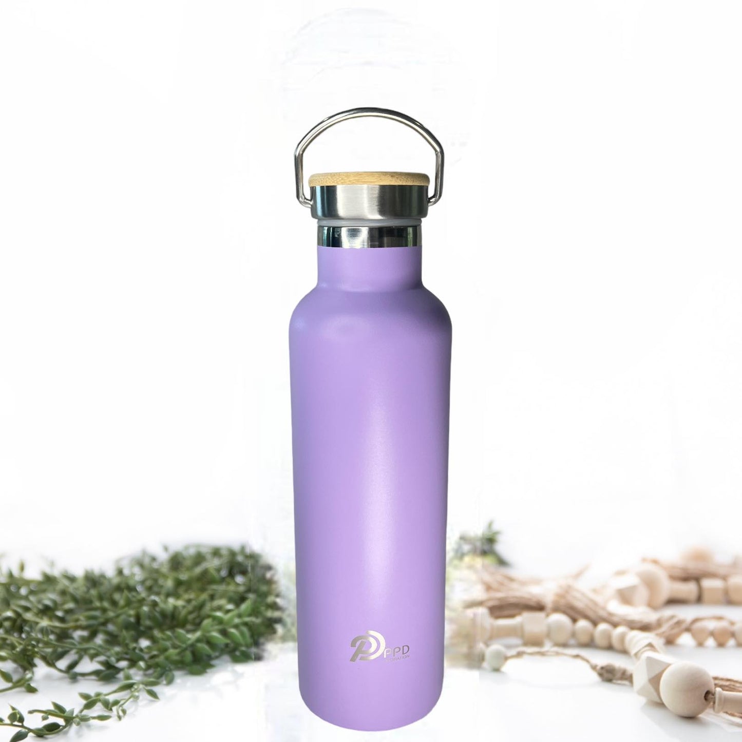 750ml Water Bottle - Lilac (25oz)