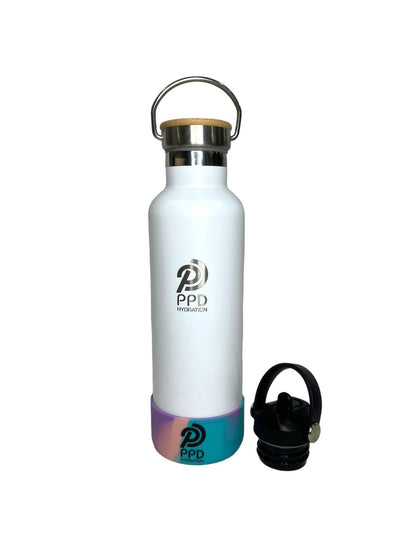 750ml Water Bottle - White