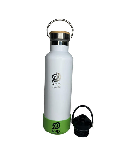 750ml Water Bottle - White