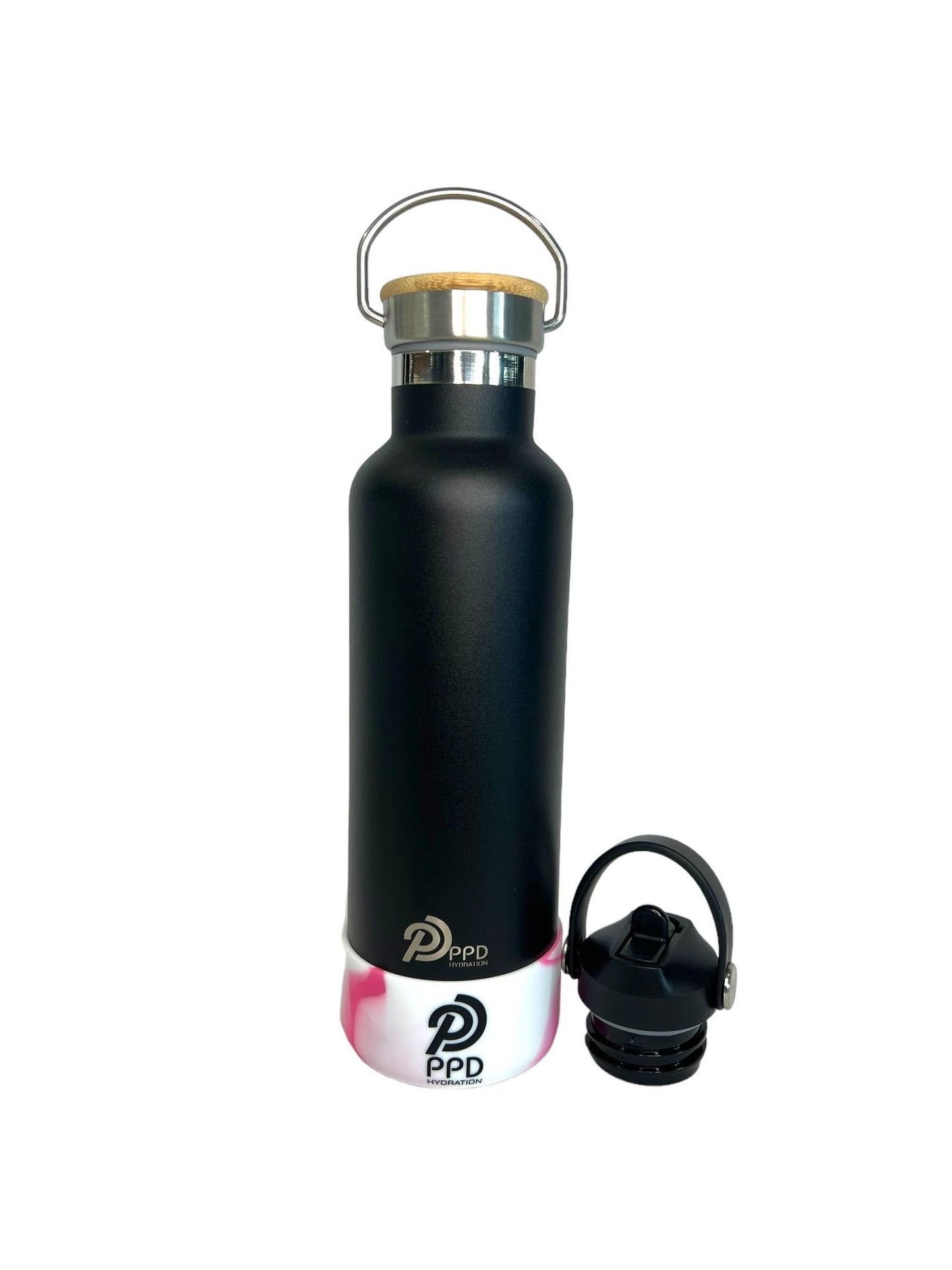 750ml Water Bottle - Black (25oz)