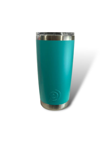 Teal 20oz stainless steel insulated travel mug cup