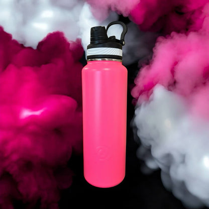 1.2L (40oz) Wide lid - Hot Pink