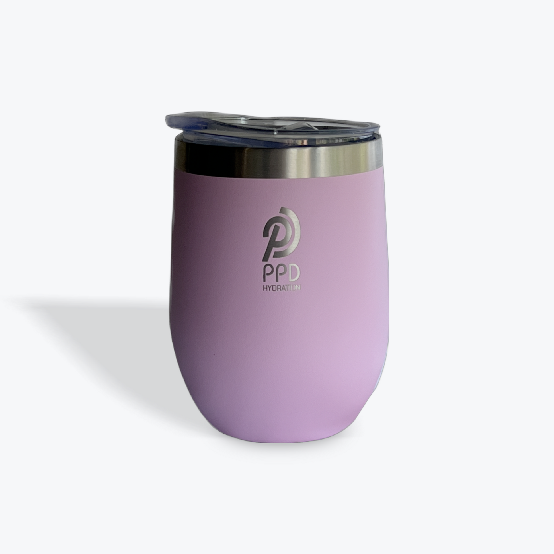 12oz tumbler stainless steel double wall insulated lilac