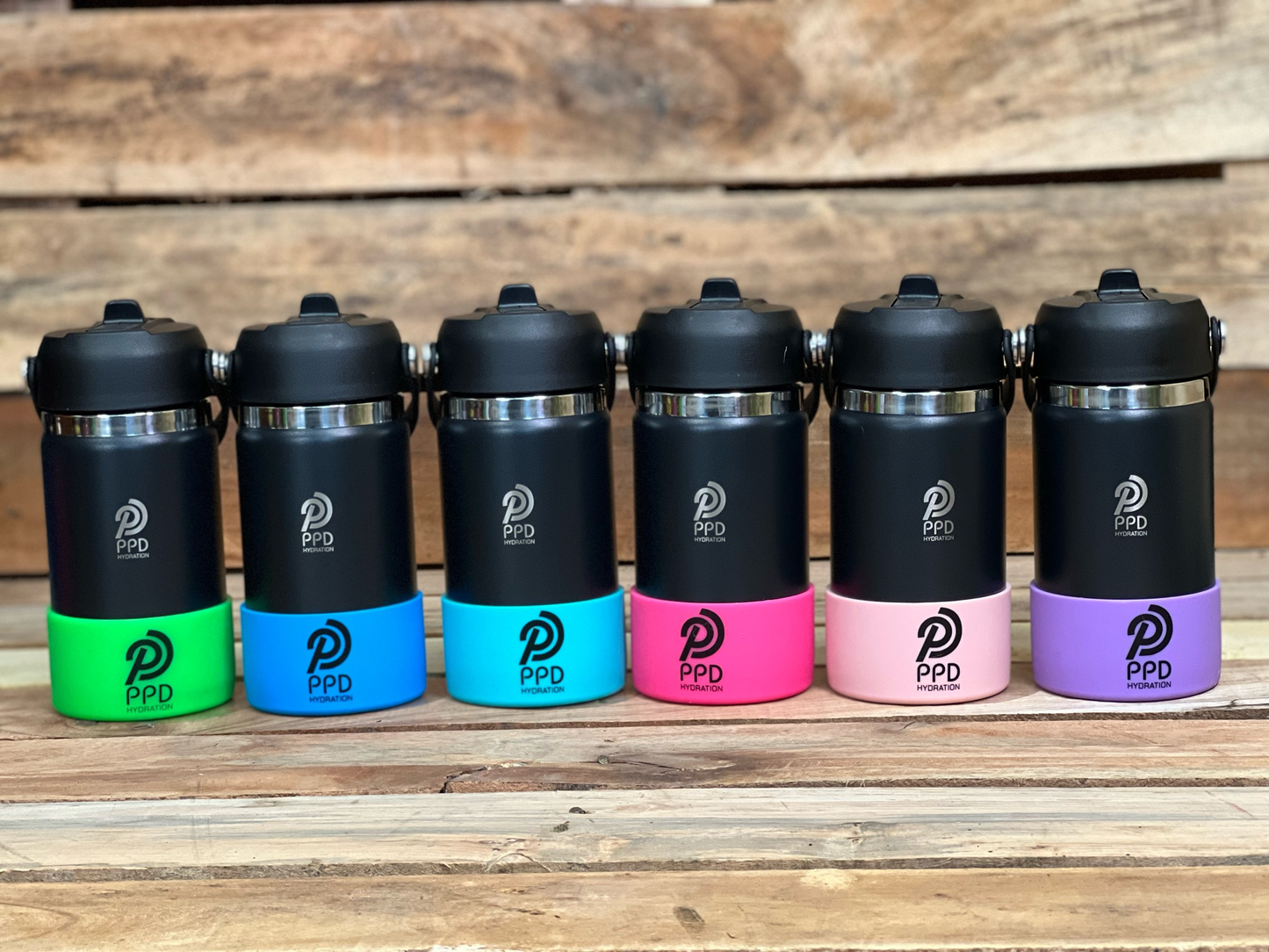 On The Go Compact Bottle - Black