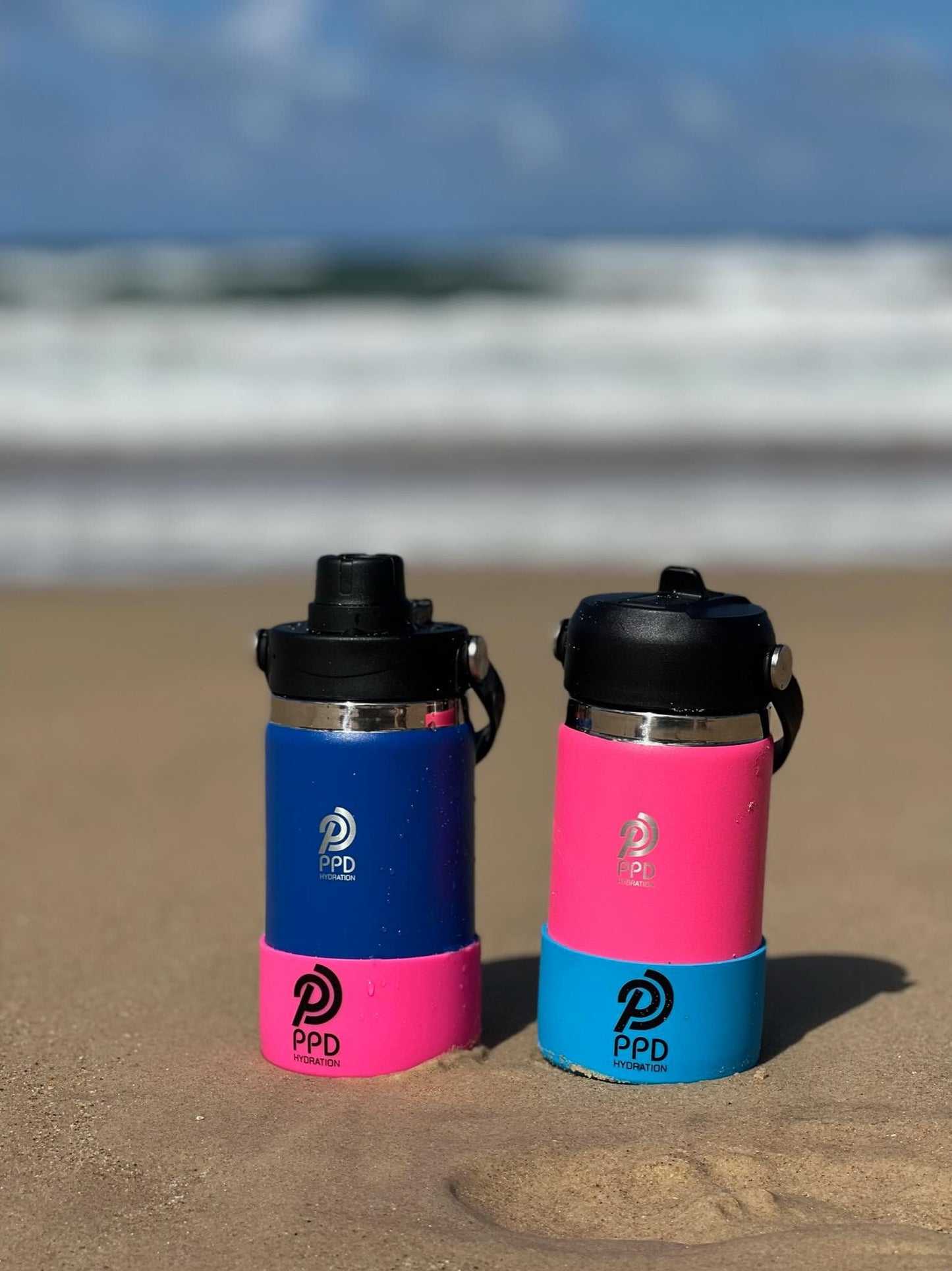 On The Go Compact Bottle - Blue