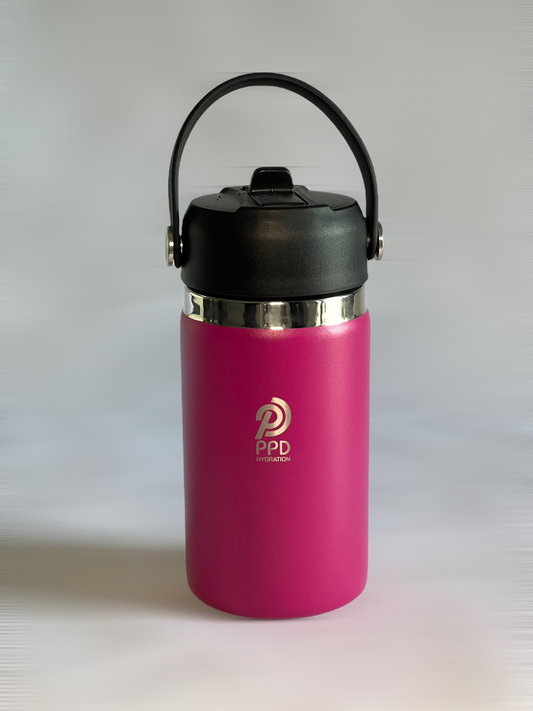 On The Go Compact Bottle - Dark Pink