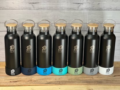750ml Water Bottle - Black (25oz)