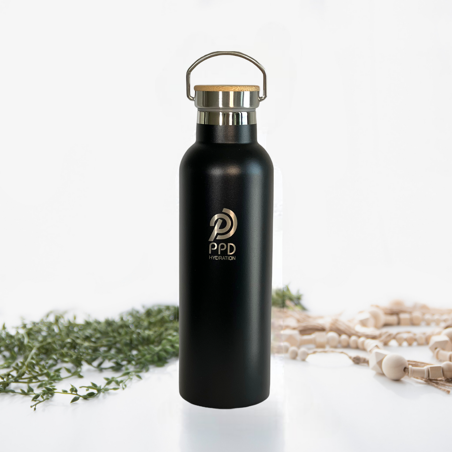 750ml Water Bottle - Black