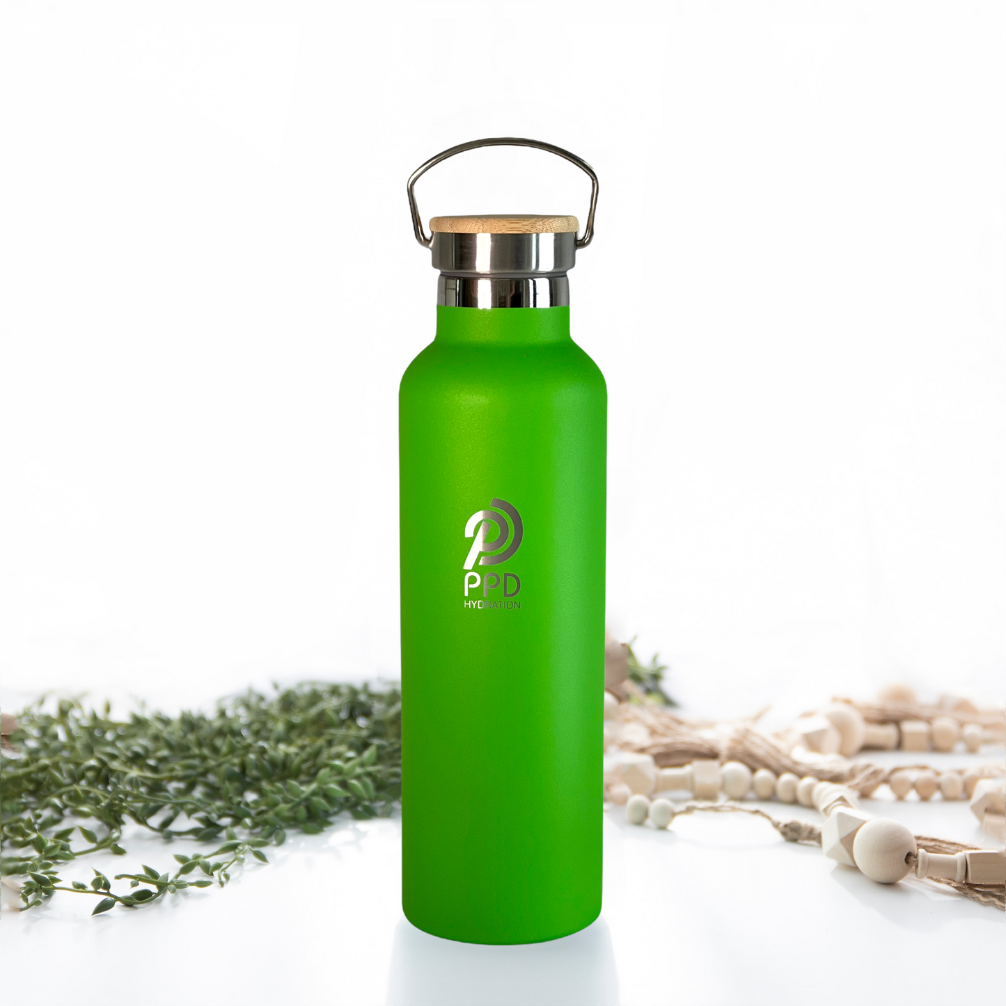 750ml Water Bottle - Green (25oz)