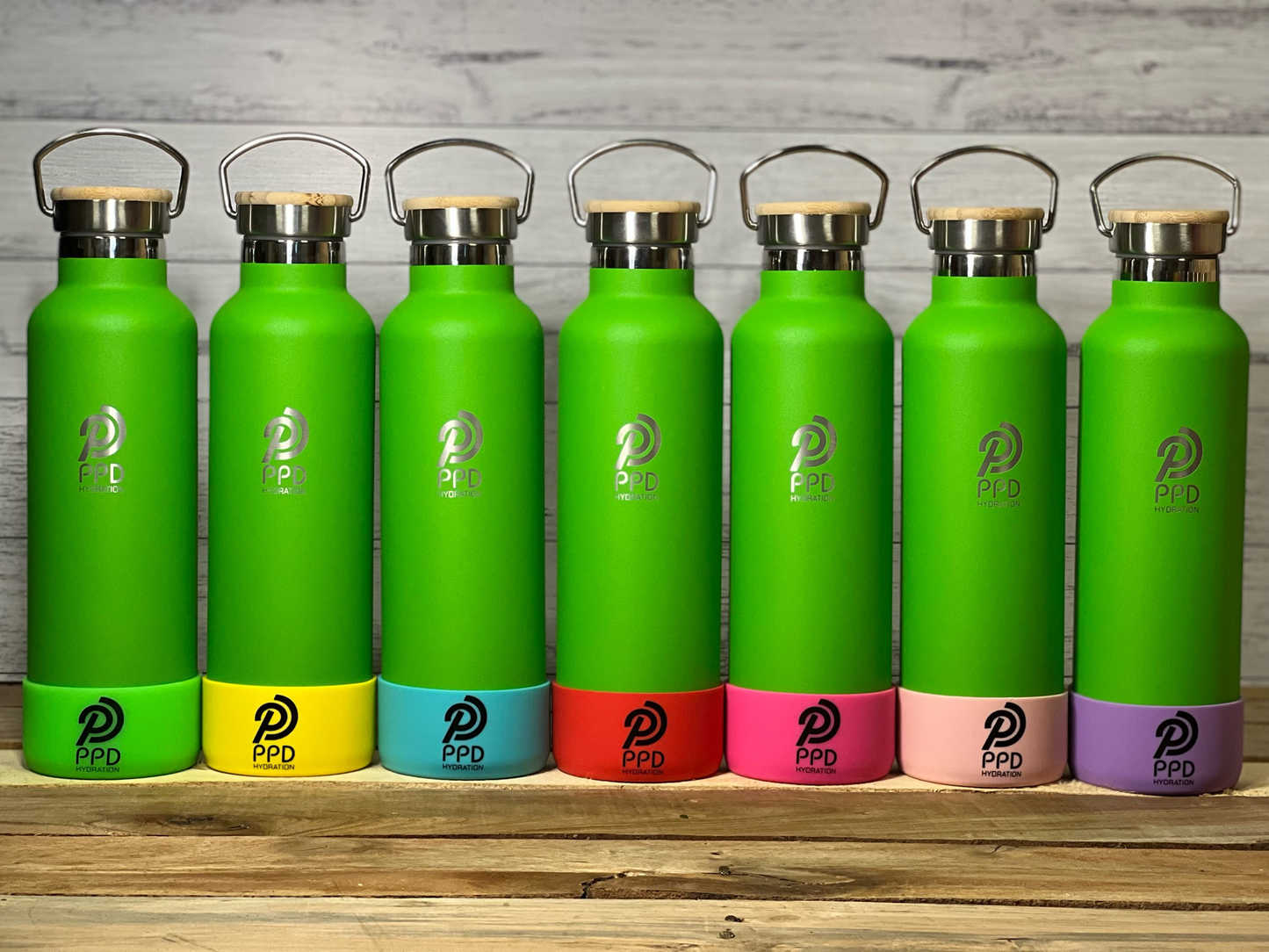 750ml Water Bottle - Green (25oz)