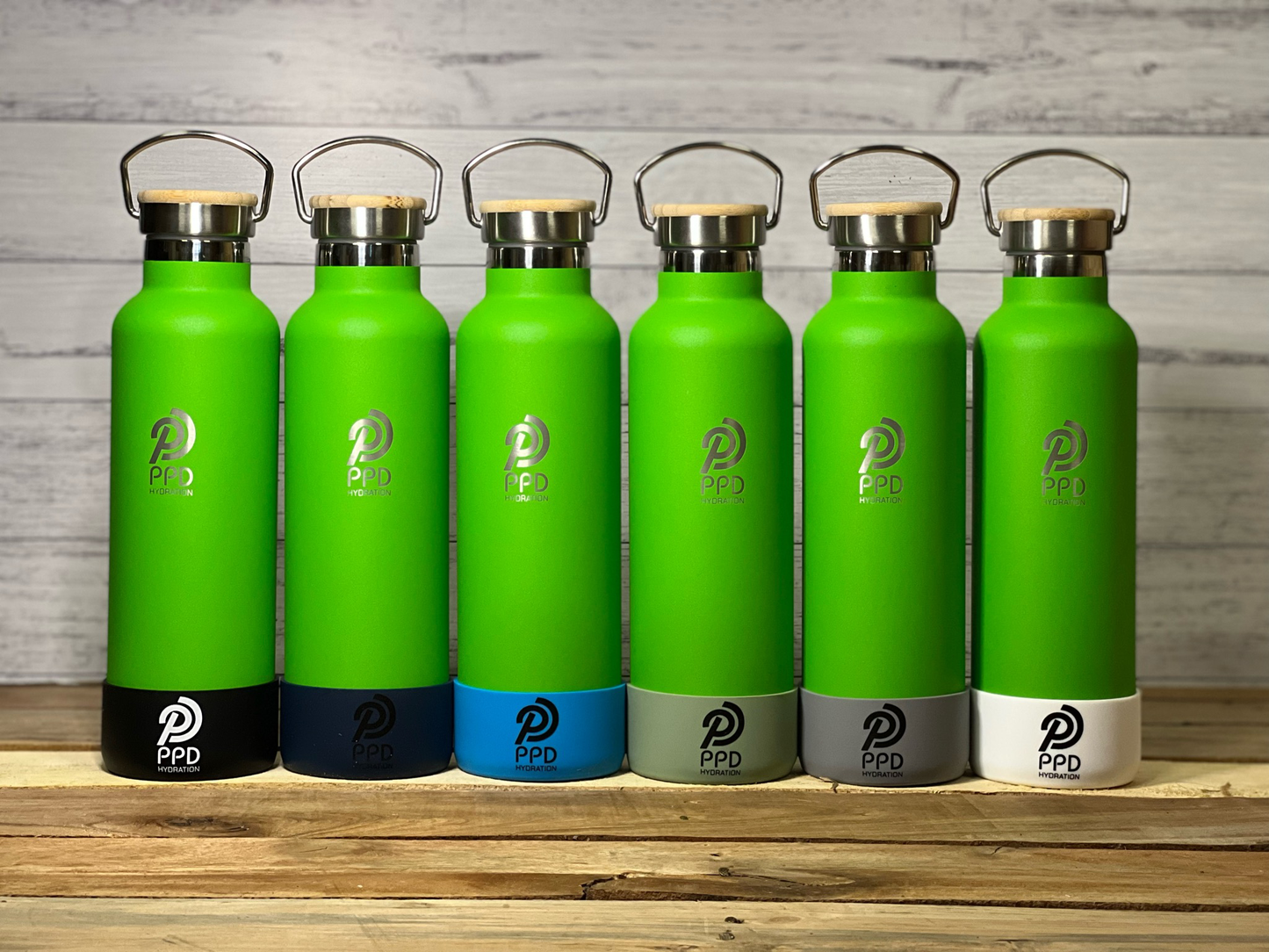 750ml Water Bottle - Green (25oz)