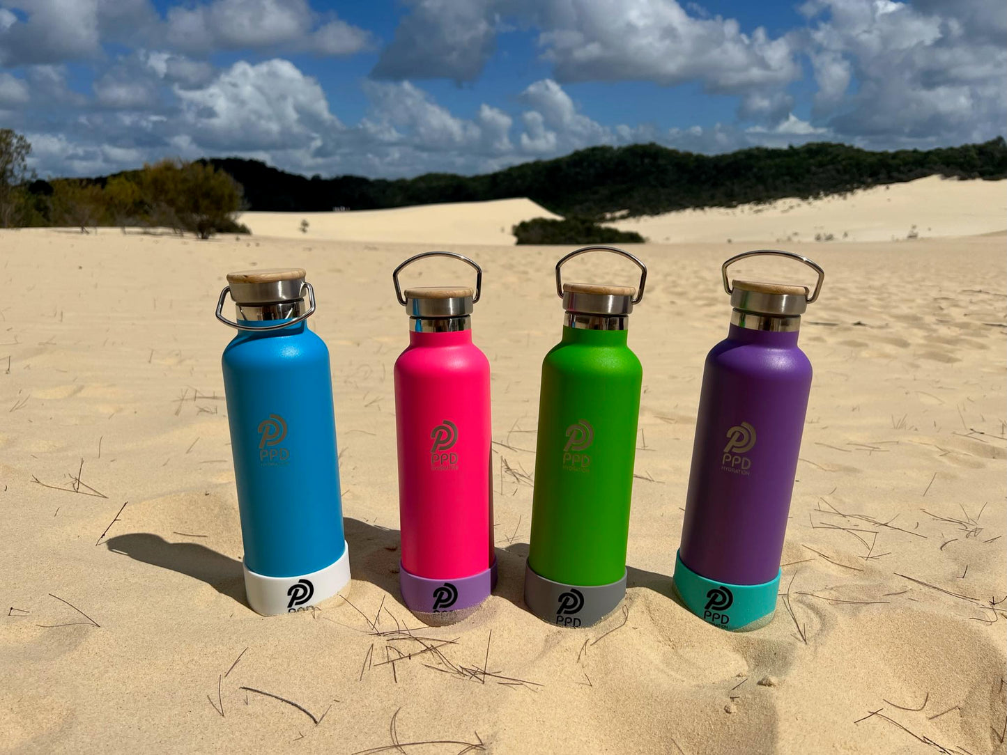 750ml Water Bottle - Green (25oz)