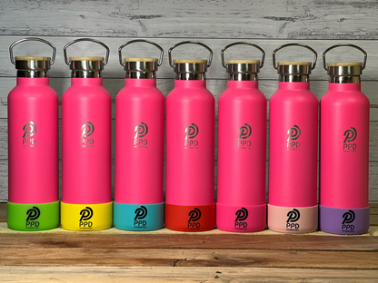 750ml Water Bottle - Hot Pink (25oz)