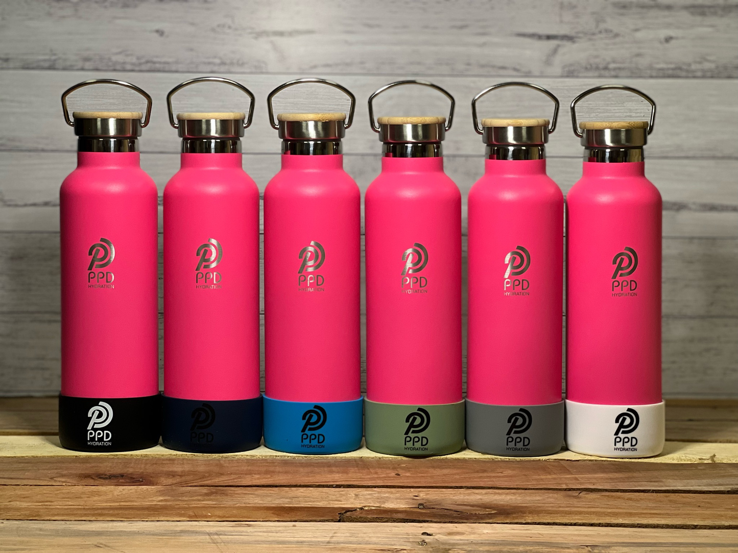 750ml Water Bottle - Hot Pink (25oz)