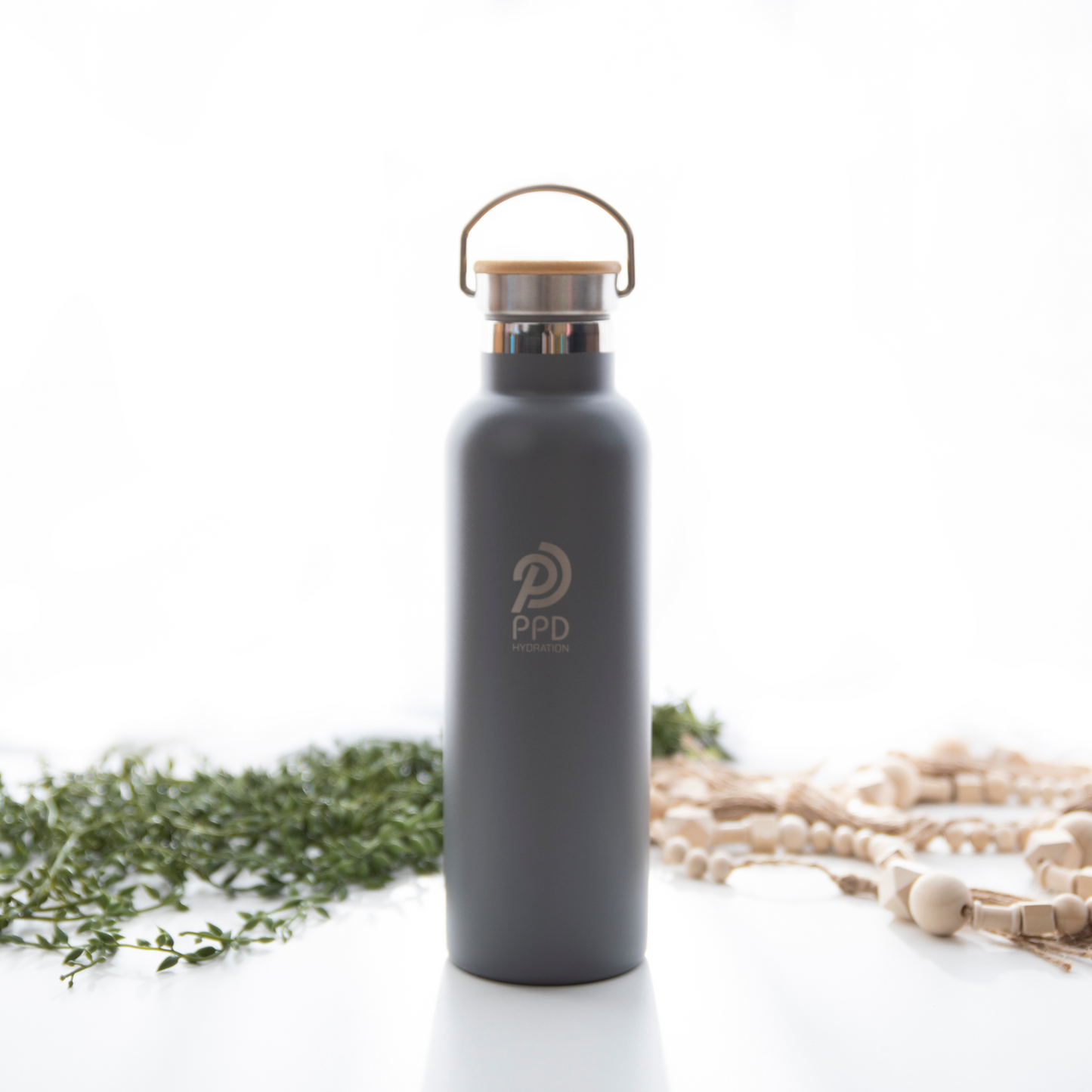 750ml Water Bottle - Grey