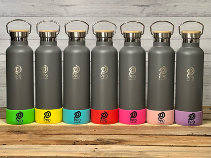 750ml Water Bottle - Grey (25oz)