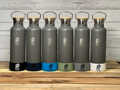 750ml Water Bottle - Grey (25oz)