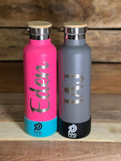 750ml Water Bottle - Grey (25oz)