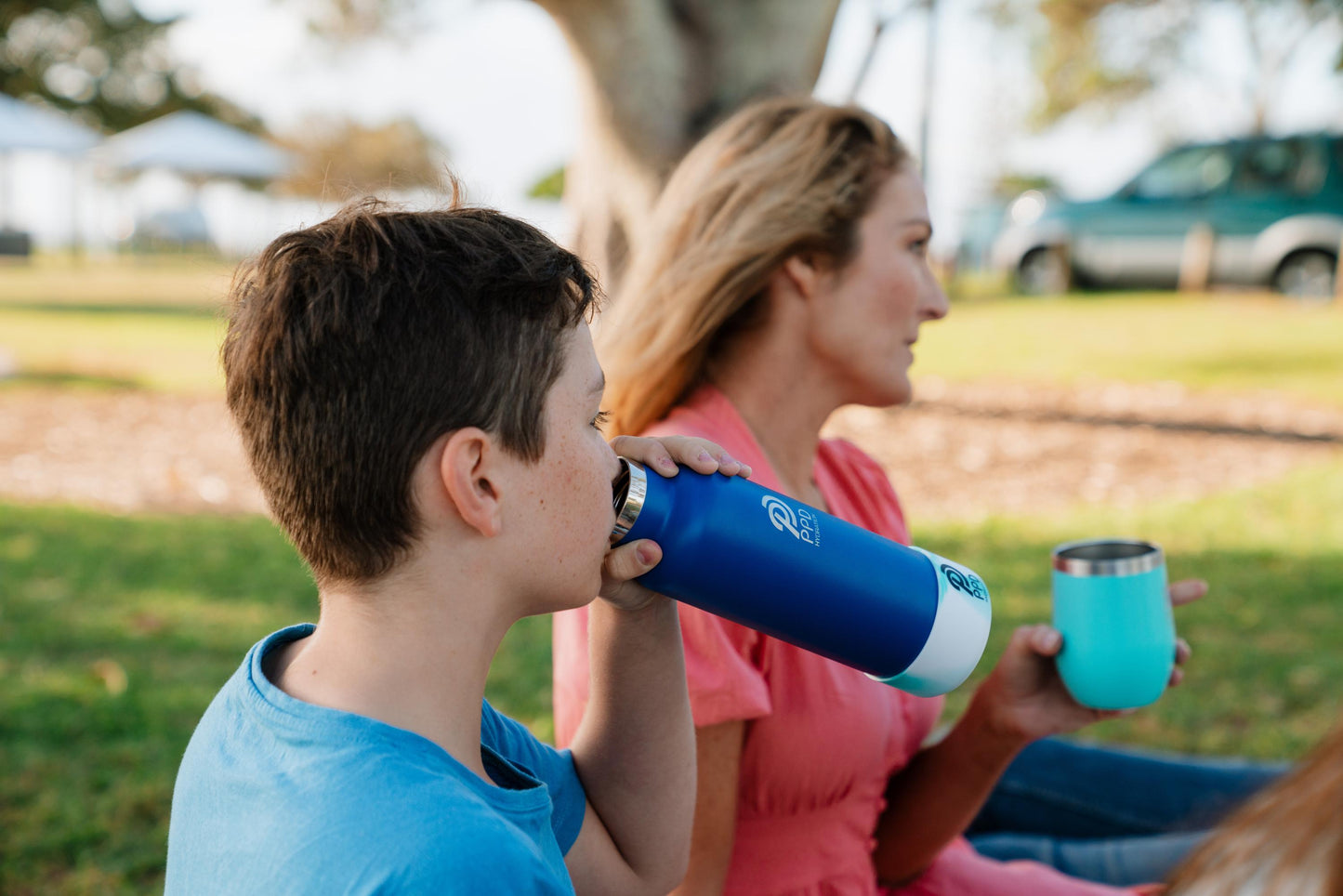 750ml Water Bottle - Sea Blue